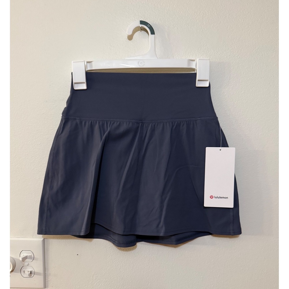 Lululemon Align High Rise Skirt Size 6 Dusty Diamond NWT Skort